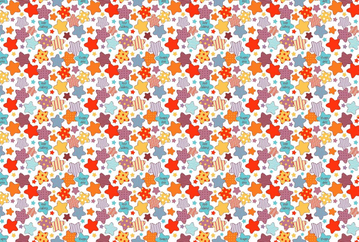 Ситец 95 см 21212-1 Звездочки