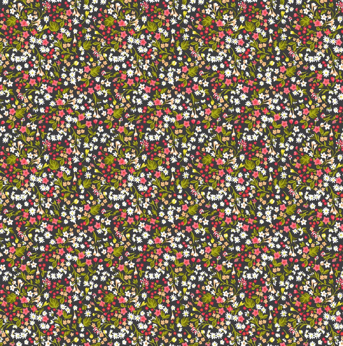 Бязь Комфорт 150 см наб  13495-2 Весенний мильфлер