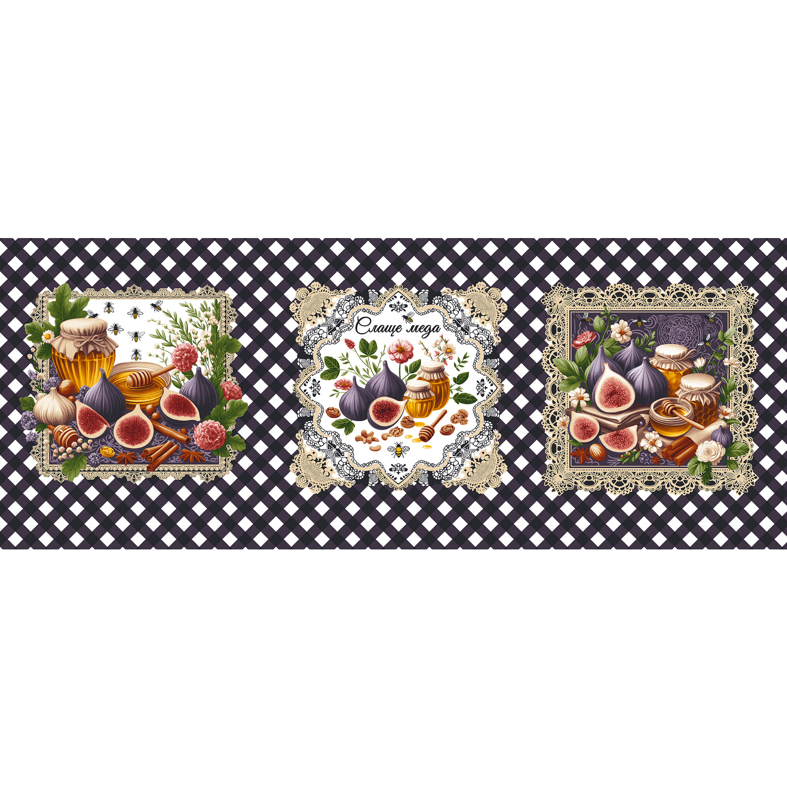 Рогожка 150 см наб арт. 904 29457-1 Слаще меда