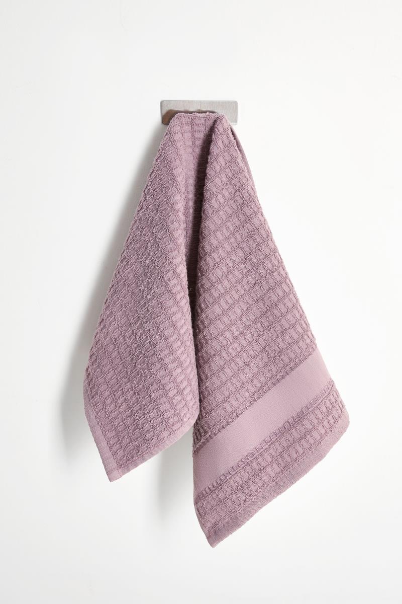 Полотенце махровое Gala стежка лиловый