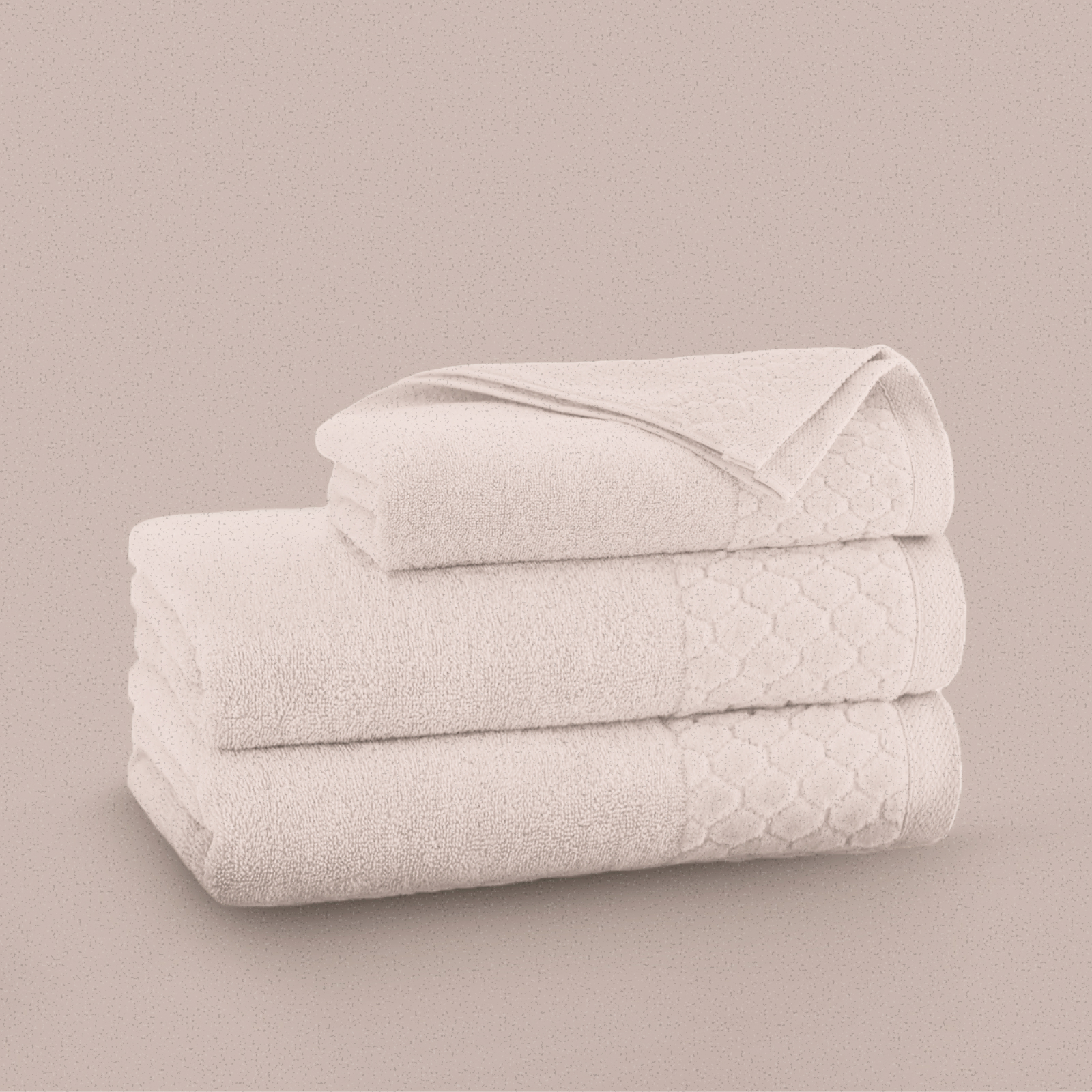 Полотенце махровое Fine Line, коллекция Мокко/Mokko, розовая дымка