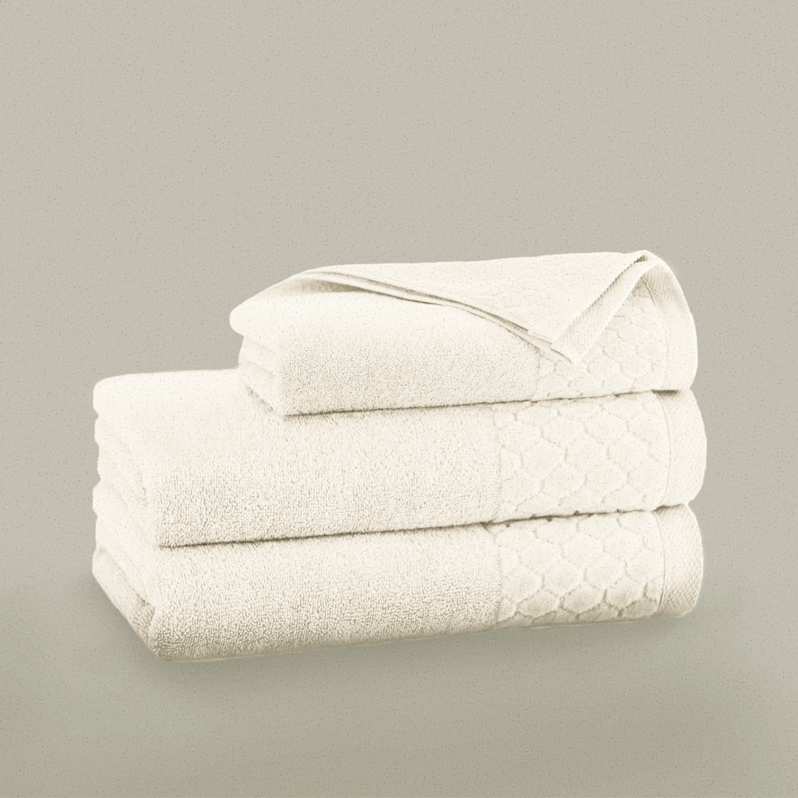 Полотенце махровое Fine Line, коллекция Мокко/Mokko, кремовый