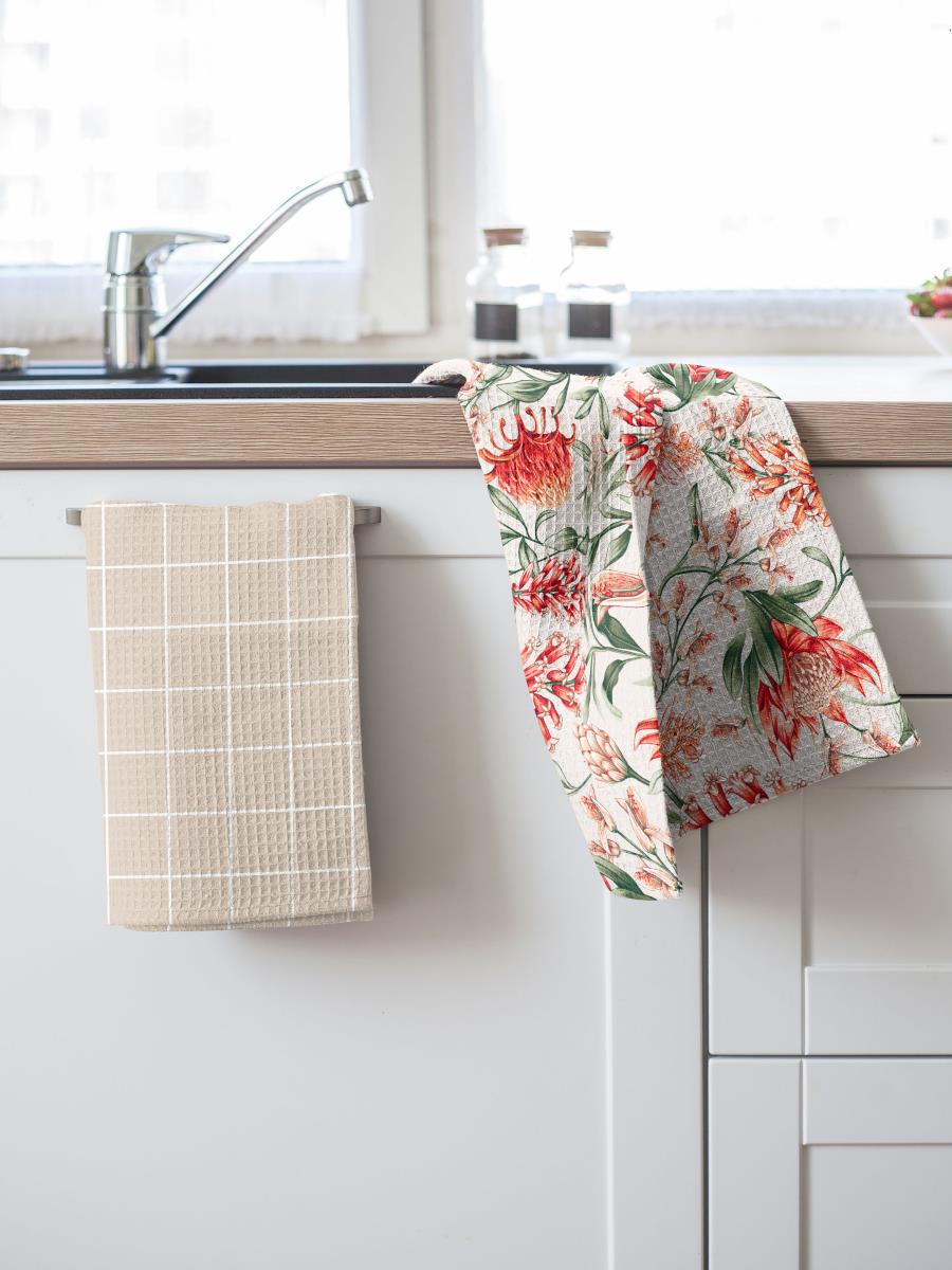 Комплект вафельных полотенец WENGE 60052-1/60053-1 Floral aura