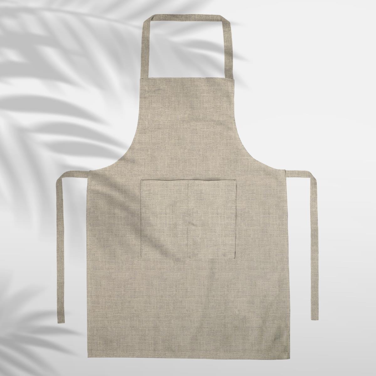 Фартук рогожка с карманом WENGE 60008-1 Juliet sand