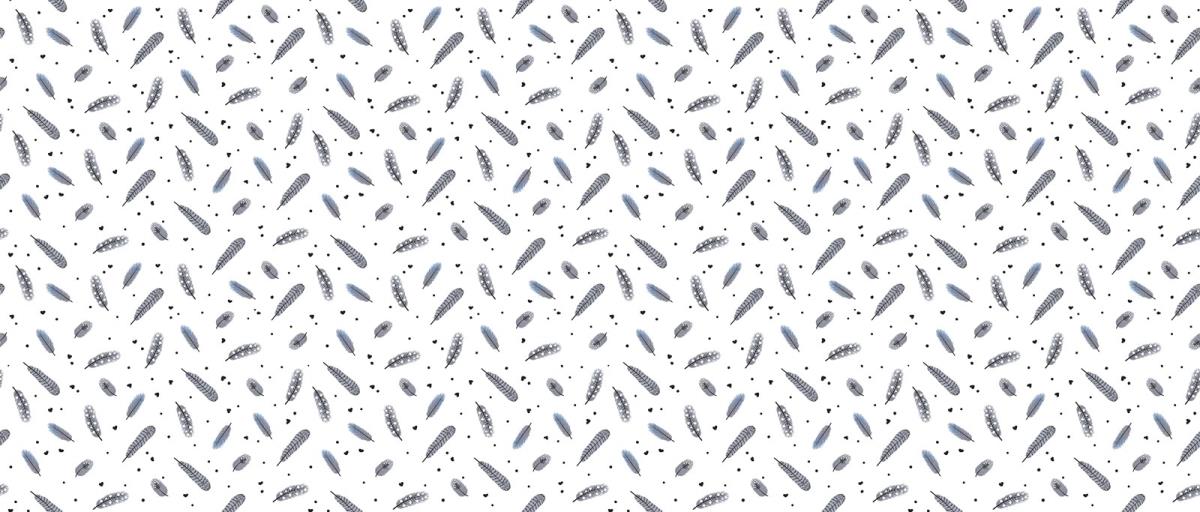 Муслин 150 см 29168-1 Перышки