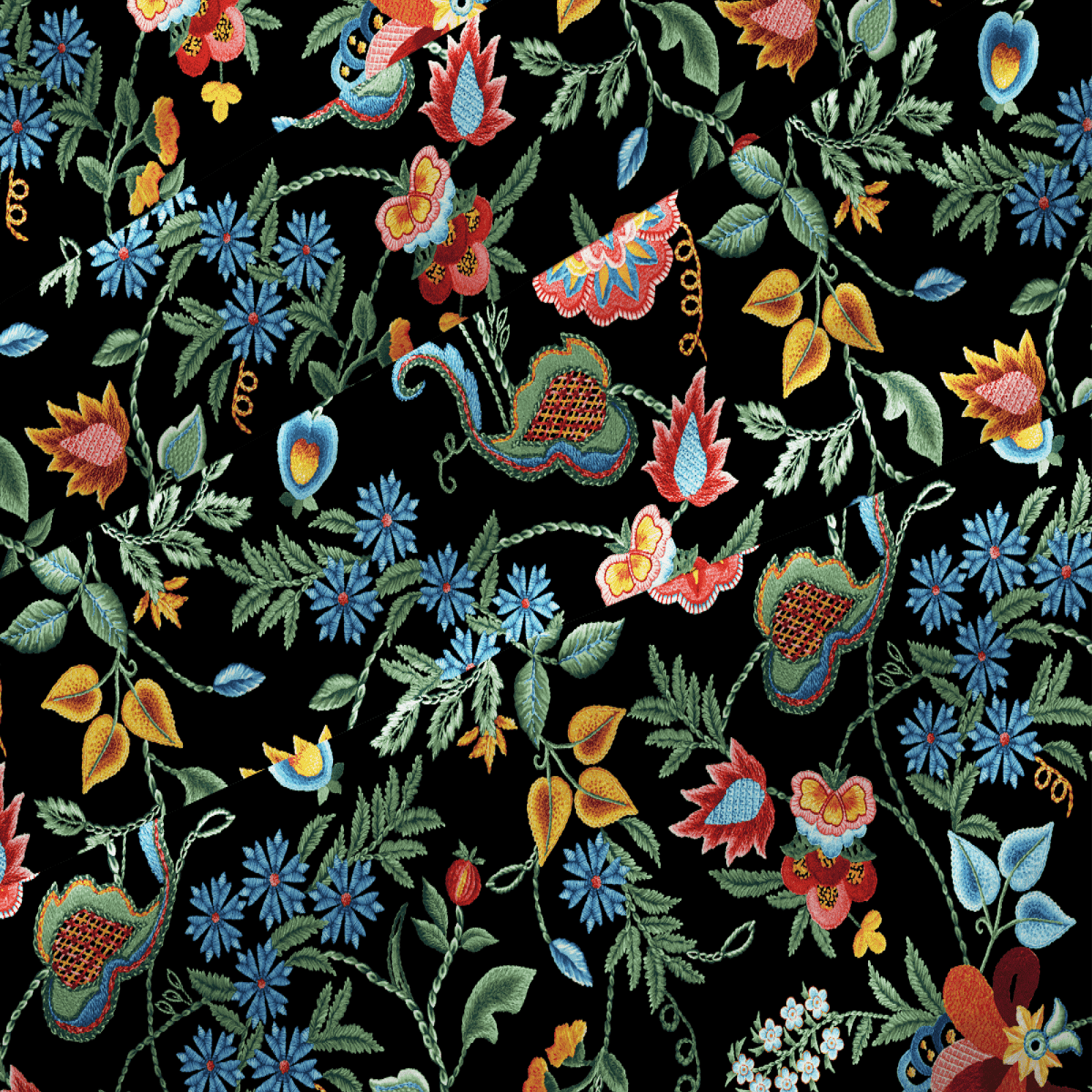 Бязь Премиум 220 см наб 72081-1 Волшебные стежки