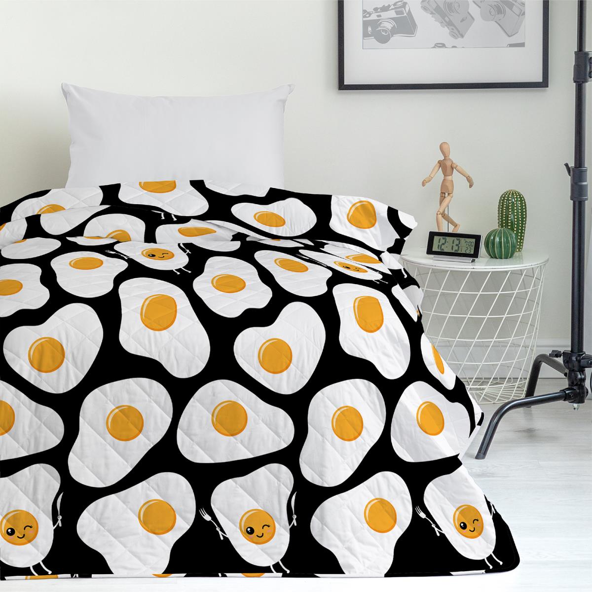 Покрывало стеганое Crazy Getup 16507-1 Eggs