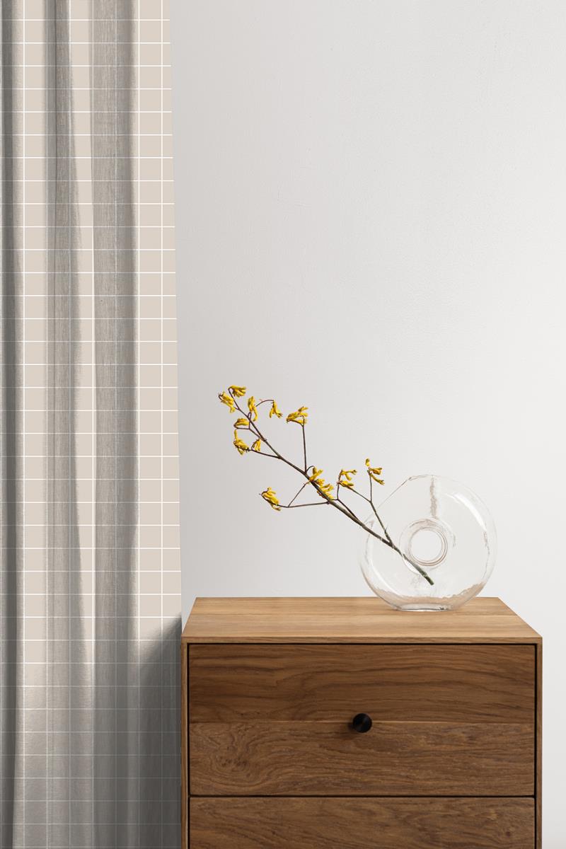 Комплект штор рогожка арт.903 WENGE 60053-1 Floral aura