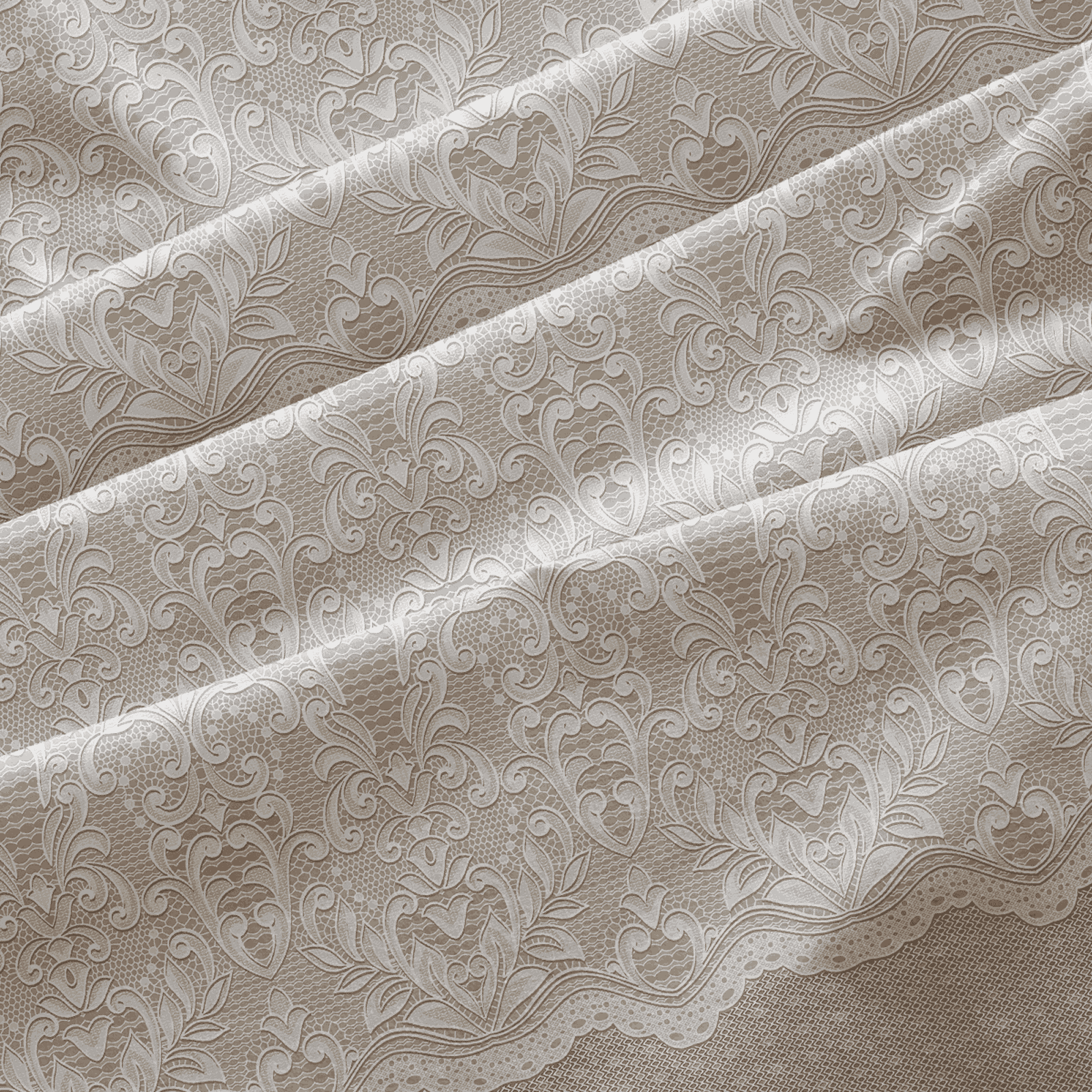 Перкаль 220 см наб 72086-2 Кружевная вуаль