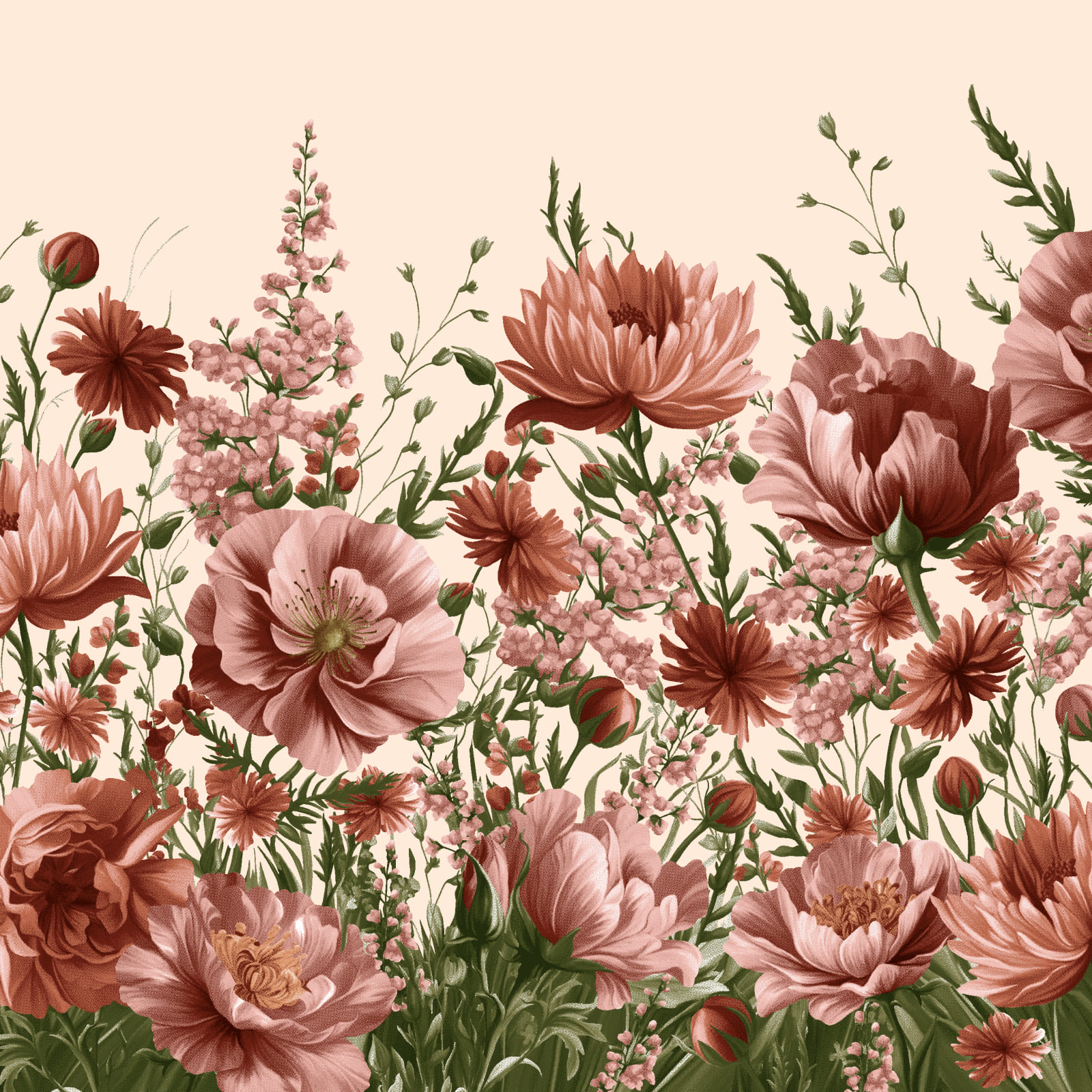 Полотно вафельное 50 см наб 29498-1 Флоранс