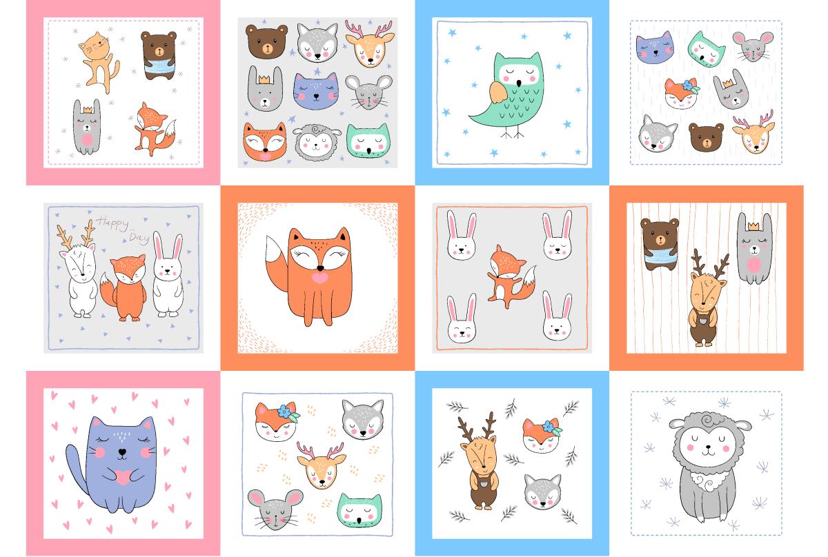 Ситец 95 см 21290-1 Милашки