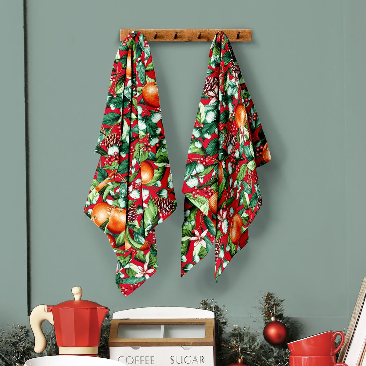 Набор вафельных полотенец Все ДOMA/Vse DOMA 60214-1 ВКУС РОЖДЕСТВА