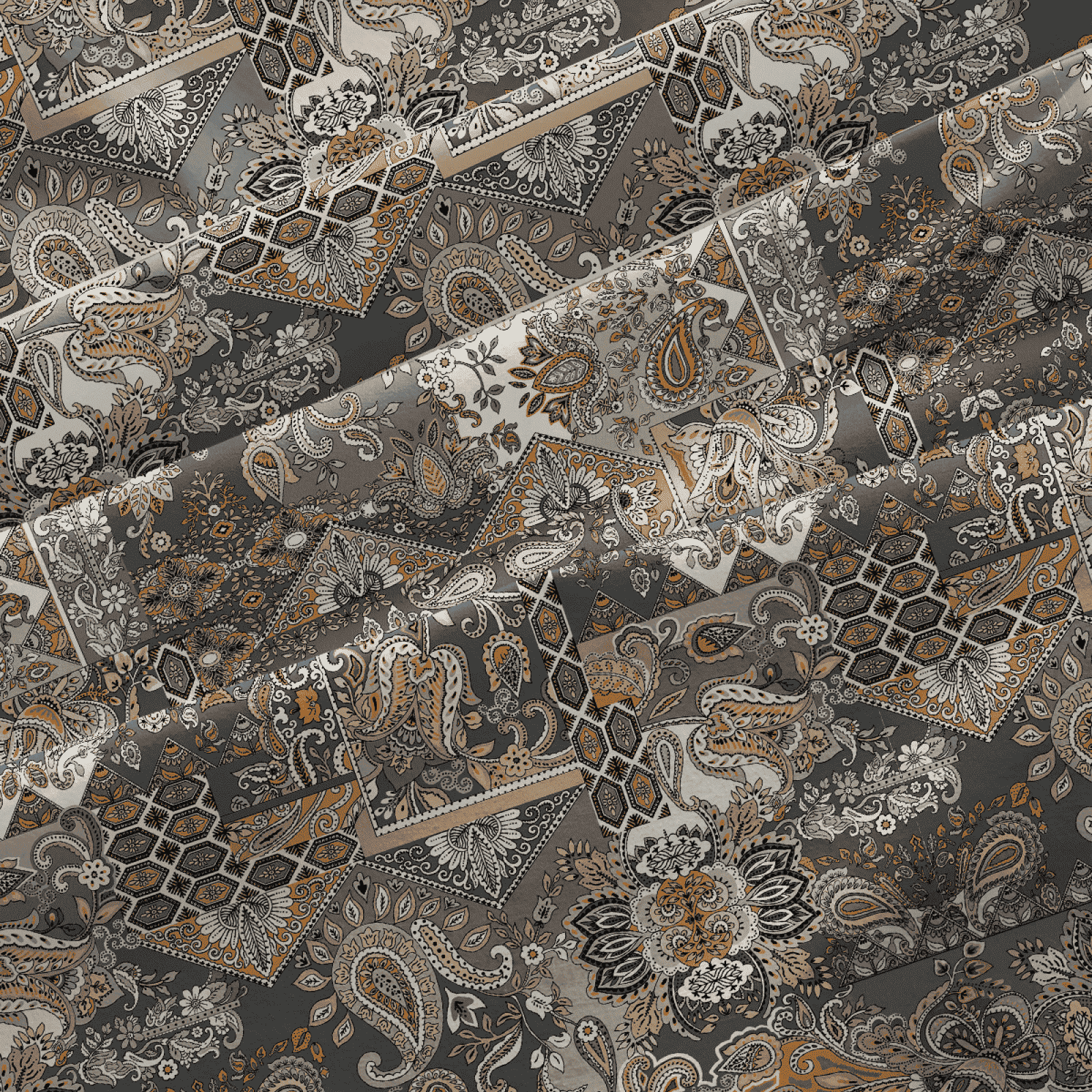 Бязь Премиум 220 см наб 72068-1 Новое пейсли