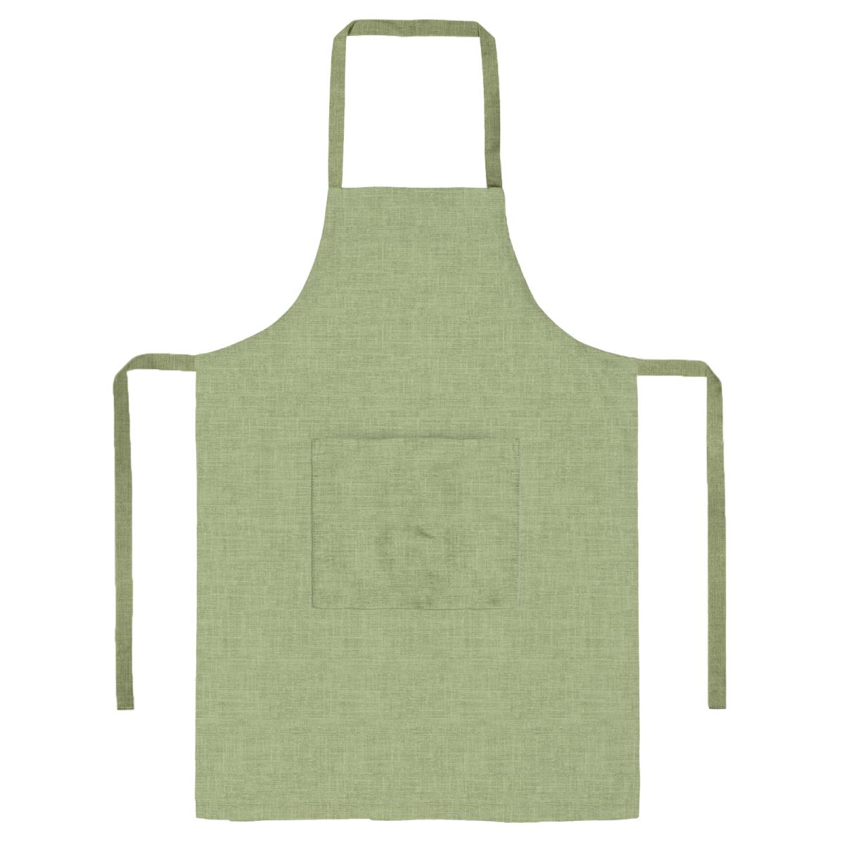 Фартук рогожка с карманом Все ДOMA/Vse DOMA 60008-5 Олива