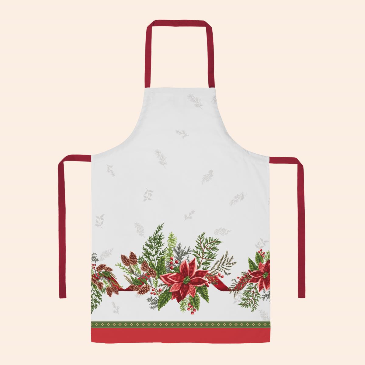 Фартук рогожка Все ДOMA/Vse DOMA 60321-1 Рождественское утро