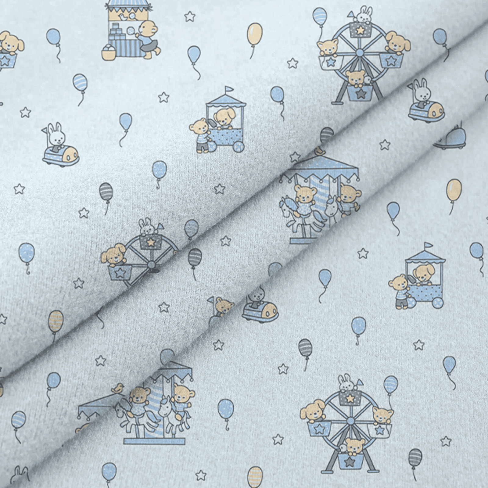 Фланель 90 см 29144-5 Карусель