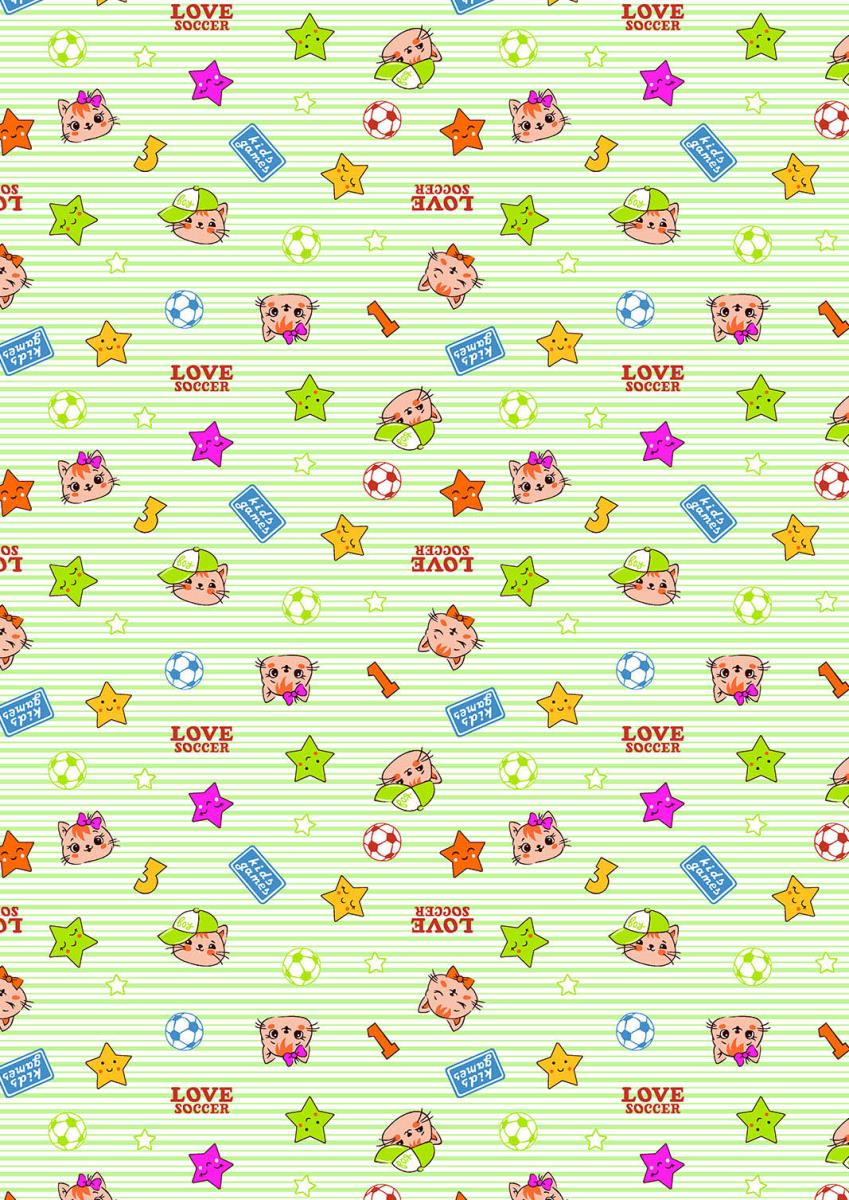 Ситец 95 см 21249-4 Футбол