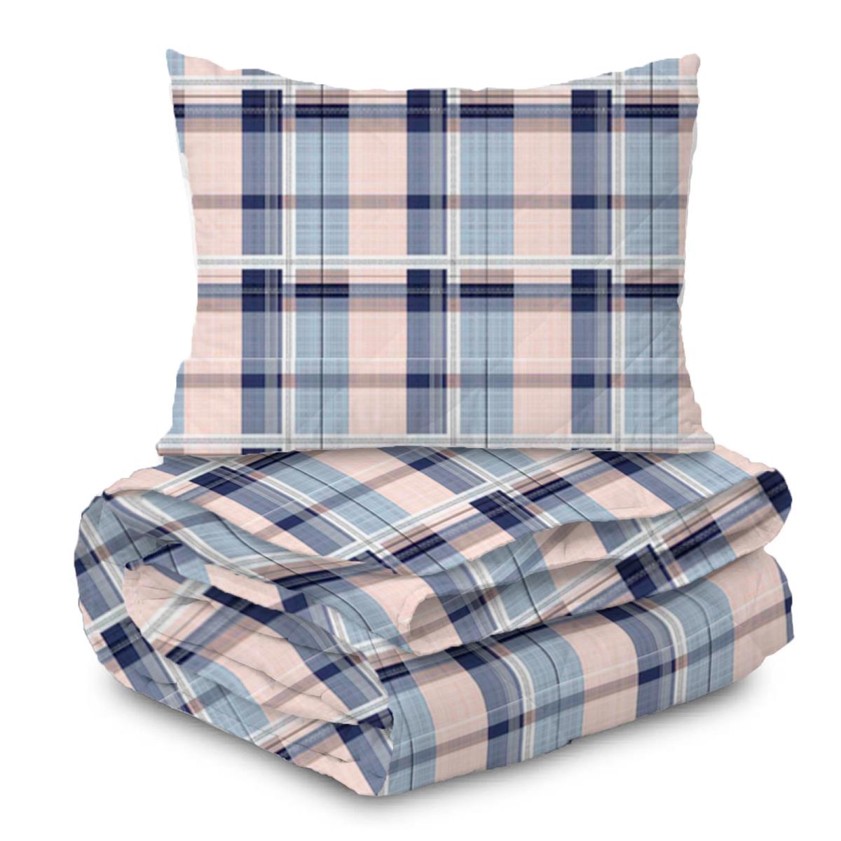 Набор подушка , одеяло Fine Line Коллекция Сеновал Шафран