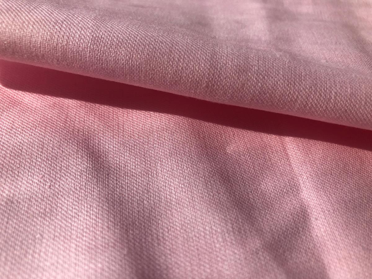 Тик наволочный гладкокрашеный 80 см арт. 3992 розовый