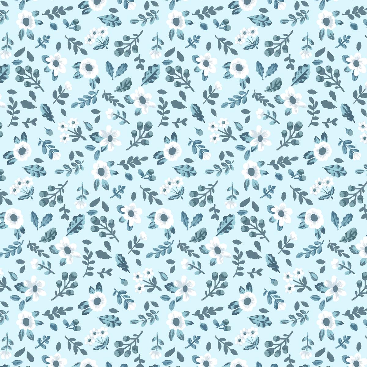 Перкаль 150 см наб 64041-2 Сильви голубой