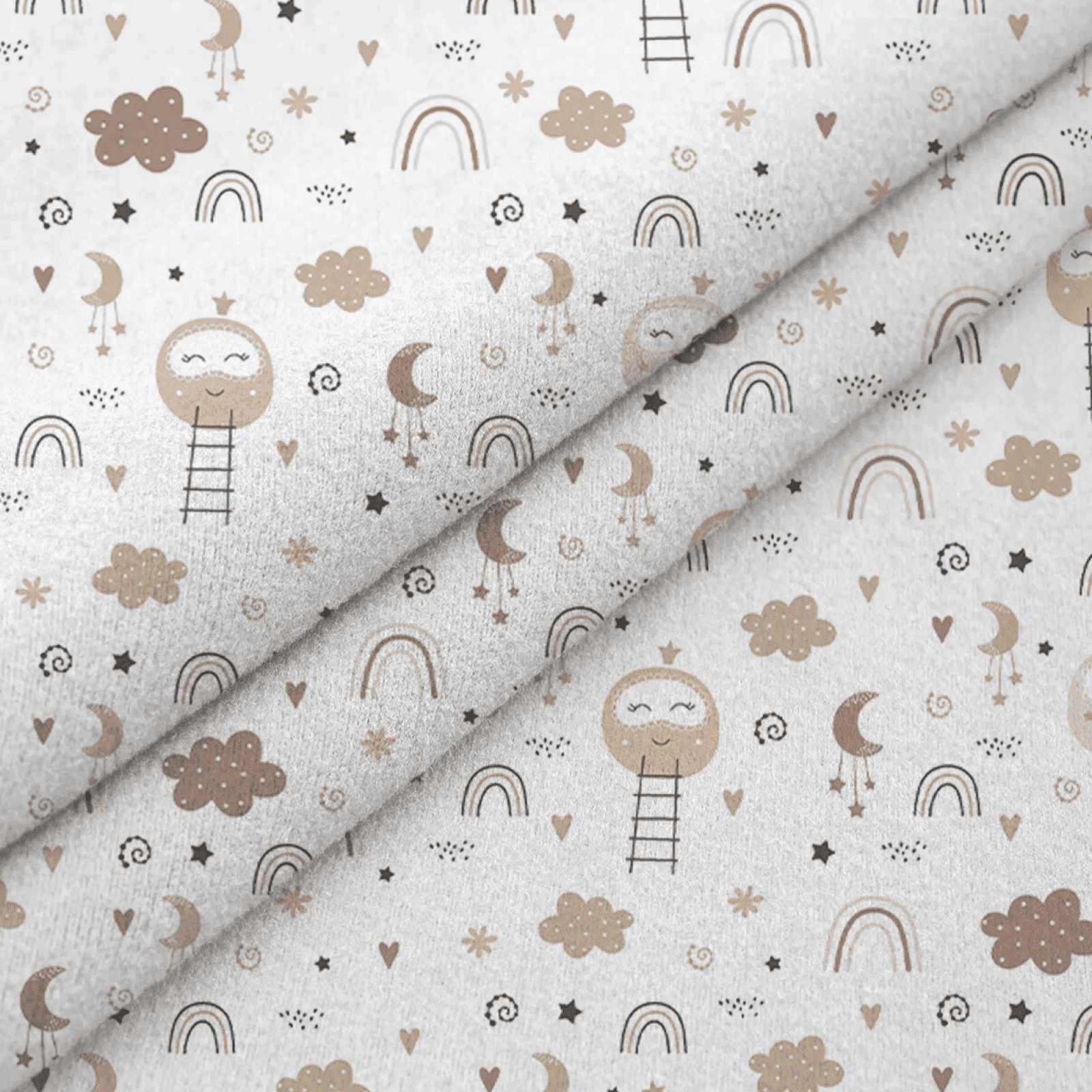 Фланель 90 см б/з 29155-2 Шарики