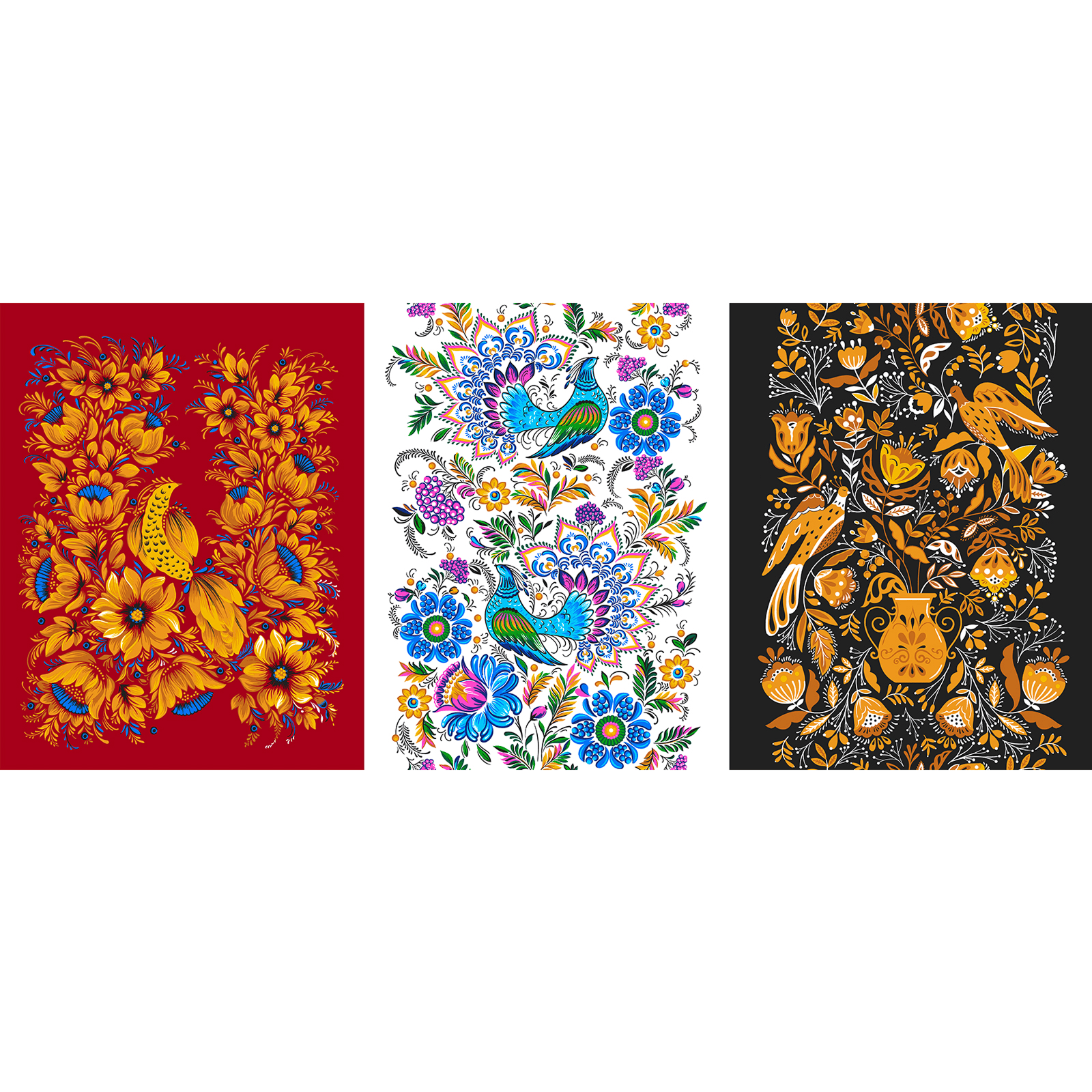 Рогожка 150 см наб арт. 904 29341-1 Народные мотивы