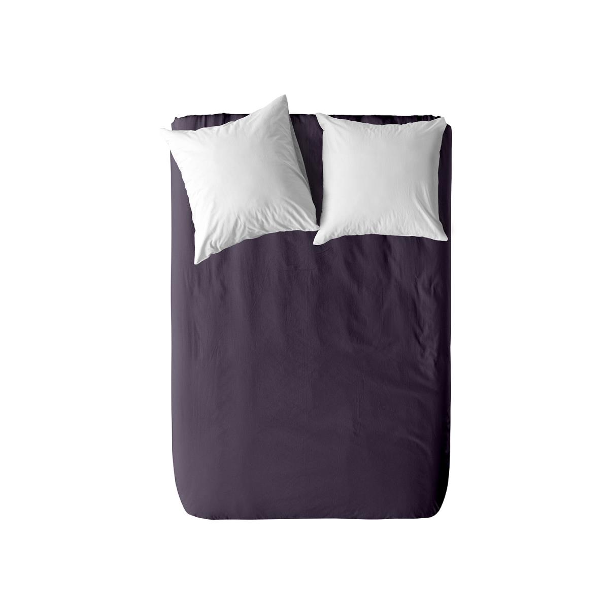 Простыня WENGE Перкаль Актив  86103-5 Purple sage