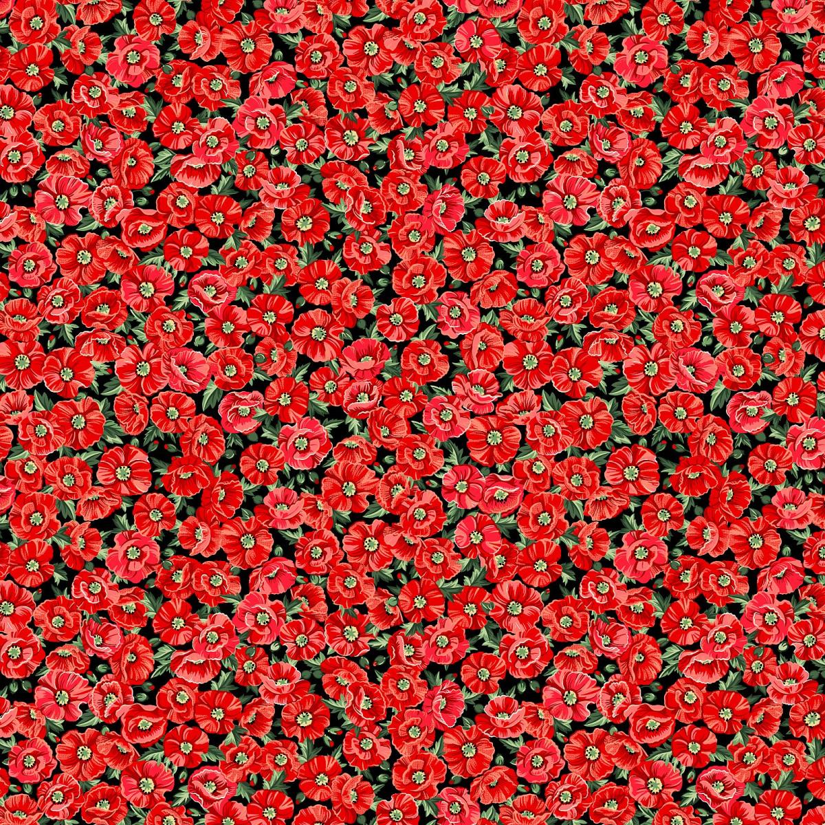 Бязь Комфорт 150 см 131931 Маки