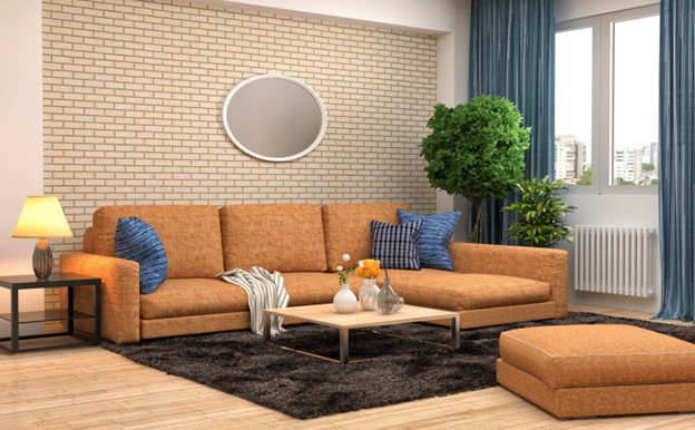 Популярность рогожки в домашнем текстиле