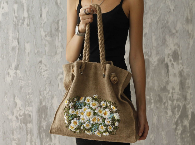 Эко-сумки из рогожки – стильно, практично, экологично