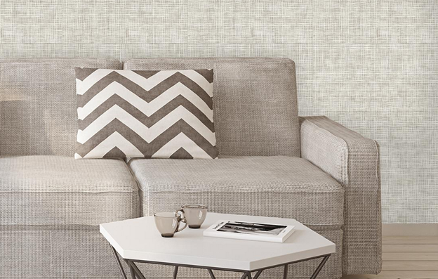 Рогожка в интерьере