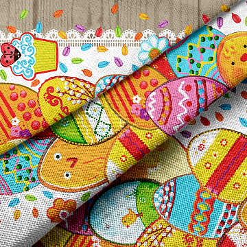 Дорожка 50 см наб 30204-1 Пасхальные пряники