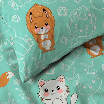 Перкаль 150 см наб 13460-1 Животный мир