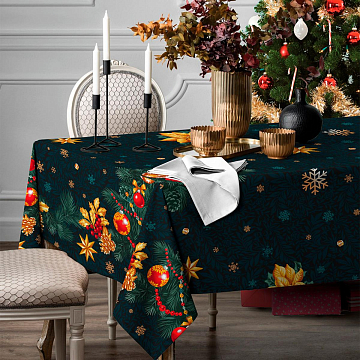 Рогожка 150 см наб арт. 904 29381-1 Новый-Новый год