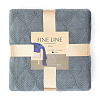 Плед велсофт Fine Line Magnolia 002-MAG стальной