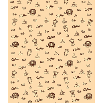 Полотно вафельное 50 см наб 29499-1 Кофе-брейк