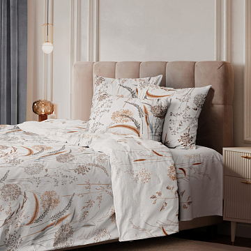 Бельевое полотно 220 см наб 72217-1 Цветочная флора