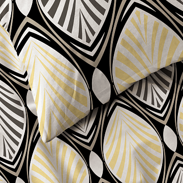 Бязь Премиум 150 см 13112-1 Арт-деко