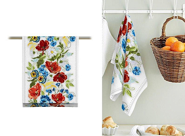 Полотно вафельное 50 см наб 30132-1 Вышивка