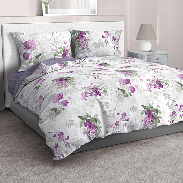 Бязь Премиум 220 см наб 40118-1 Кассана сиреневый