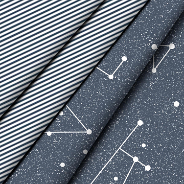 КПБ Любимый дом Бязь 50062-1/50063-1 Звездное небо н/у