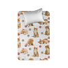 Простыня перкаль WENGE KIDS 16084-1 Kitten orange