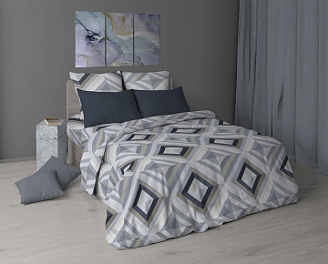 Перкаль 220 см наб 7180-2 Графис