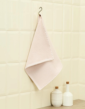 Полотенце махрово-вафельное Fine Line Розовый