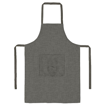 Фартук рогожка с карманом Vse DOMA 60008-2 Графит