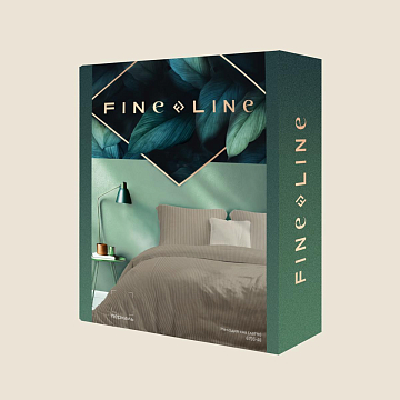 КПБ Fine Line Перкаль 6793-48 Мелодия сна (латте) new