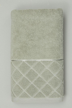 Полотенце махровое Fine Line Жемчужная коллекция, зеленый чай