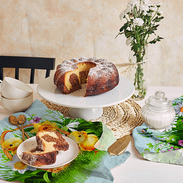 Полотно вафельное 150 см наб 29472-1 Весенний праздник