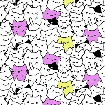 Перкаль 150 см наб 64070-1 Кошачий патруль