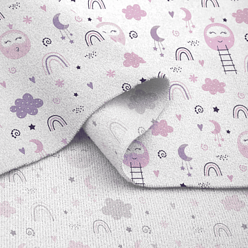 Фланель 90 см б/з 29155-3 Шарики